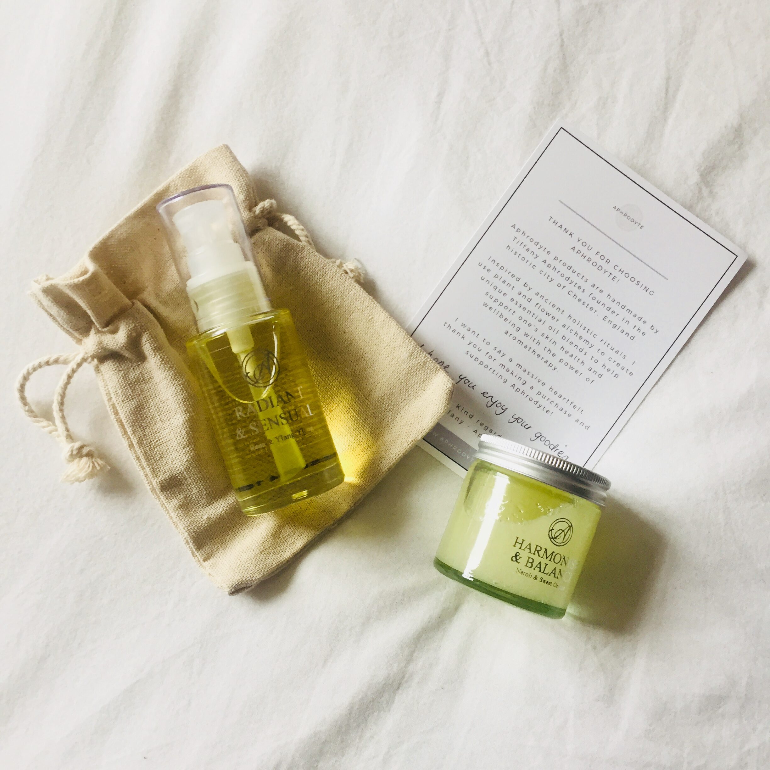 natural body oil and scrub from a ethical and sustainable UK brand, offering a spa day at home experience