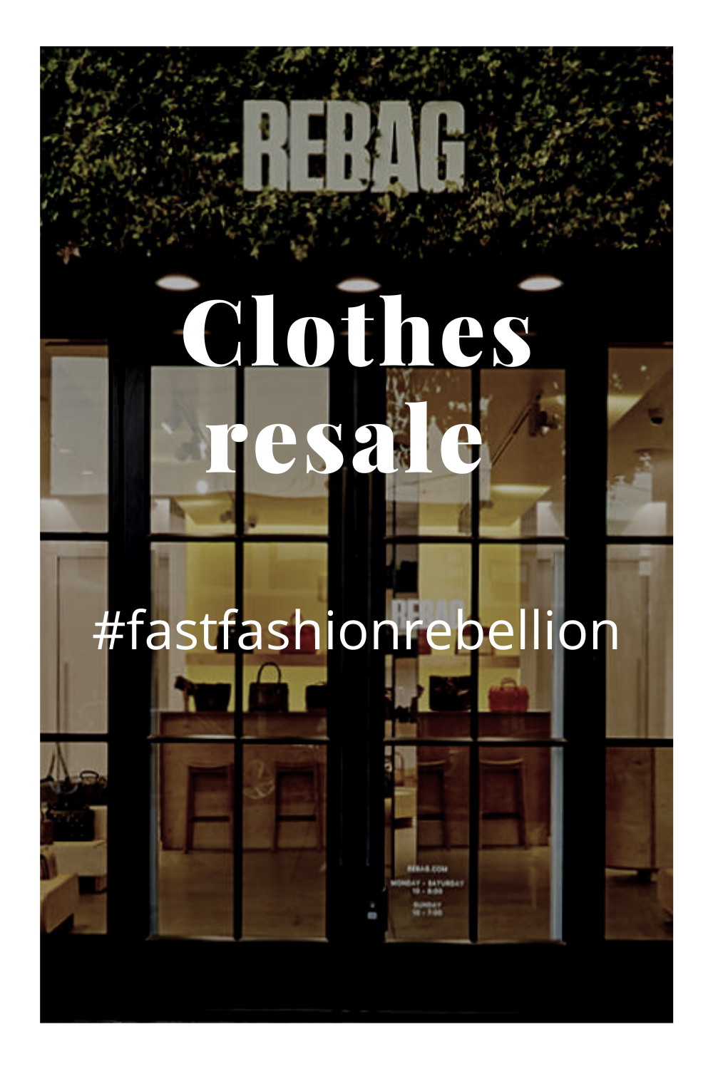 Fastfashionrebellion: clothes reseller
