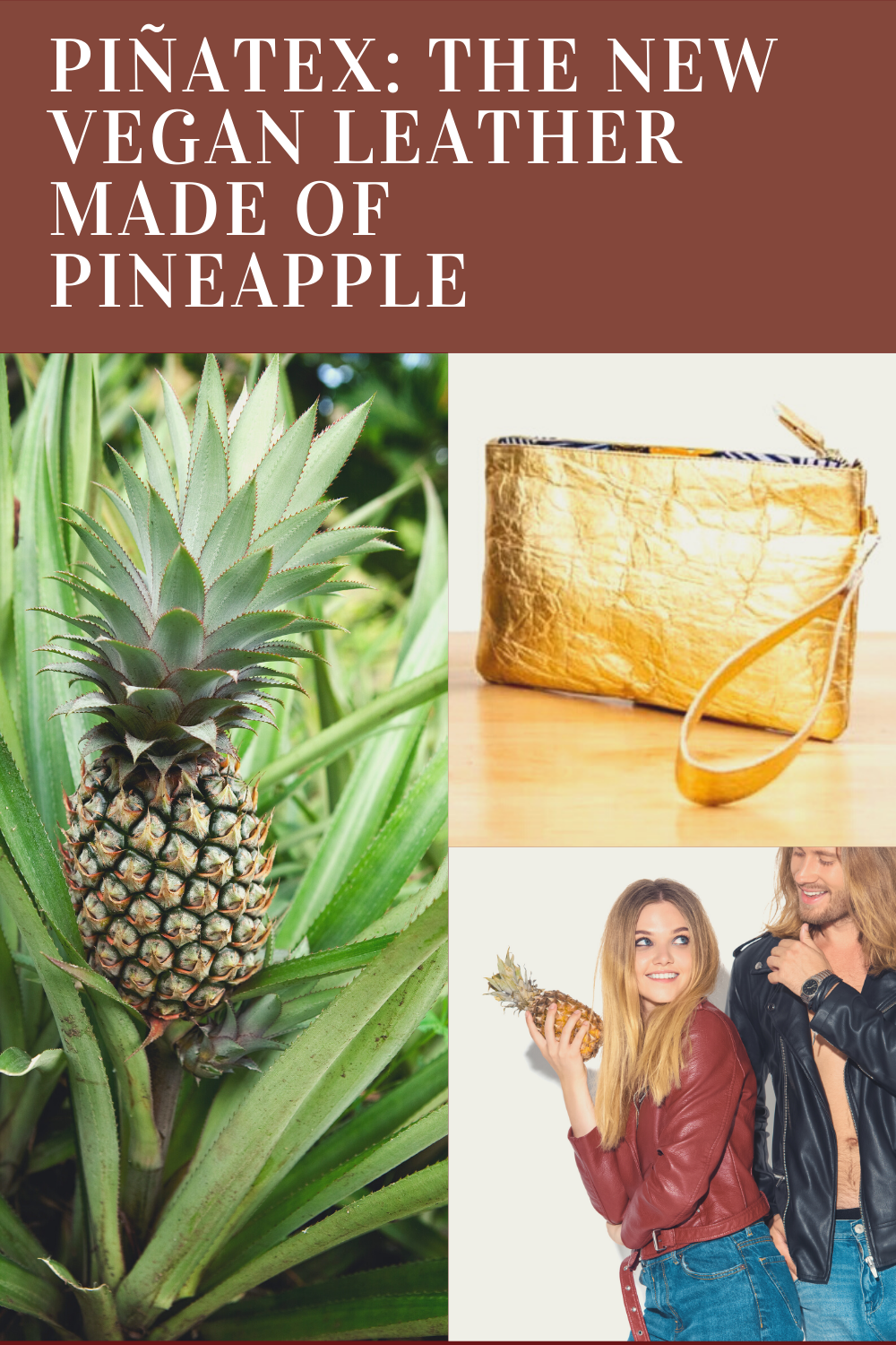 Piñatex: The new vegan leather made of pineapple