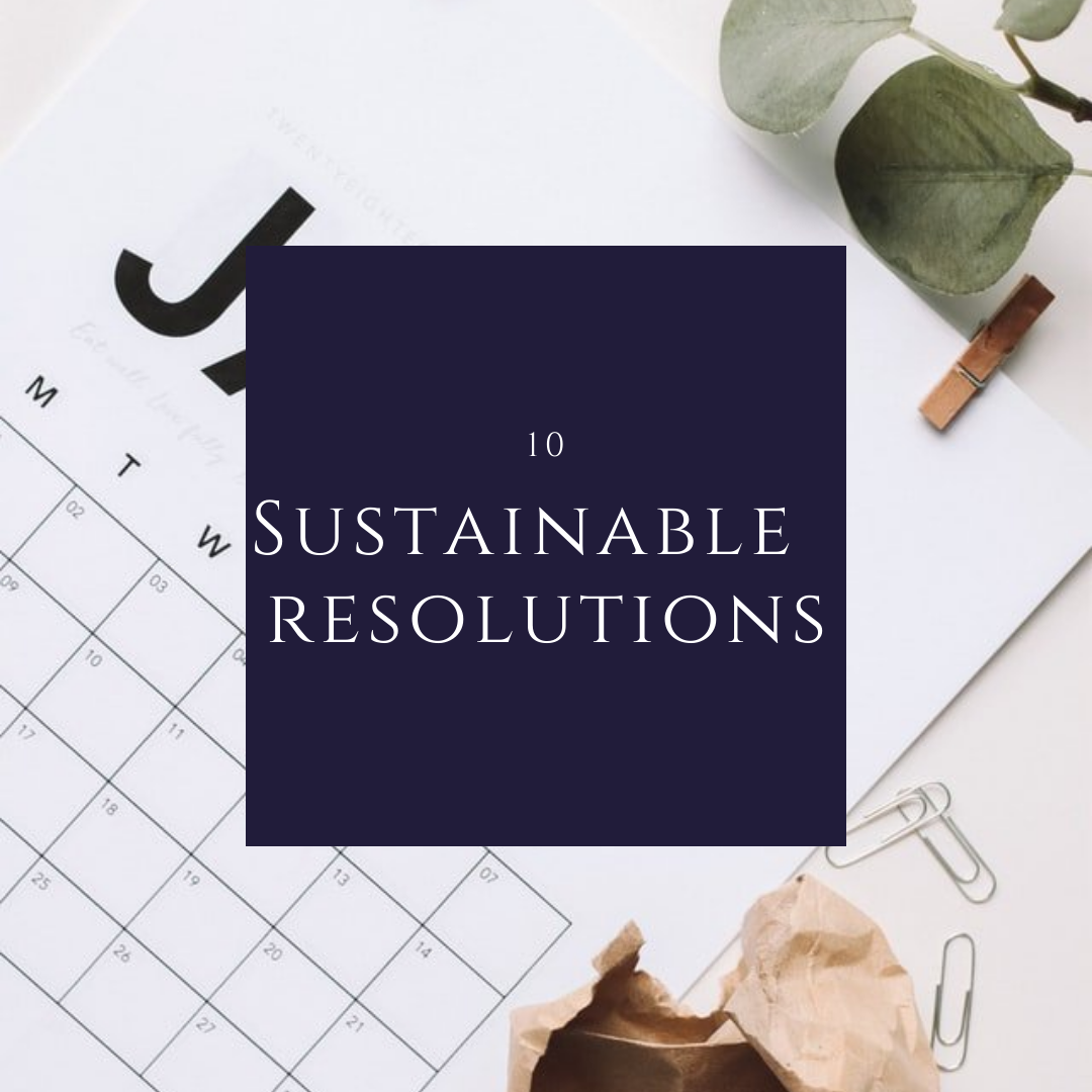 10 sustainable new year’s resolutions: let’s do this together!